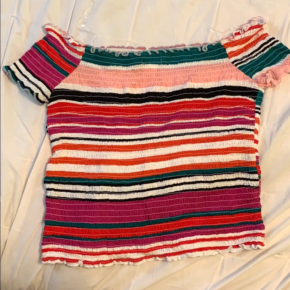 Colorful Crop Top - Picture 2 of 4